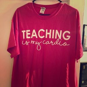 ‘Teaching is my cardio’